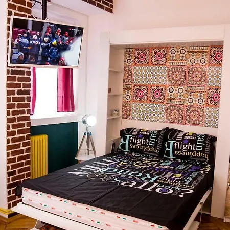 Steampunk Downtown Studio Appartement Bucarest